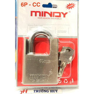 Mindy - Khoá bấm có chìa 6P dạng chìa muỗng tuổi thọ bền khoá bấm có chìa