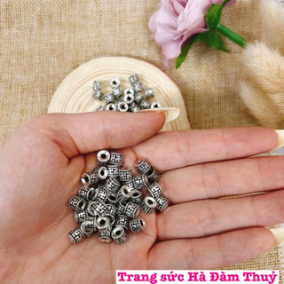 Charm chặn chữ Vạn mix vòng tay