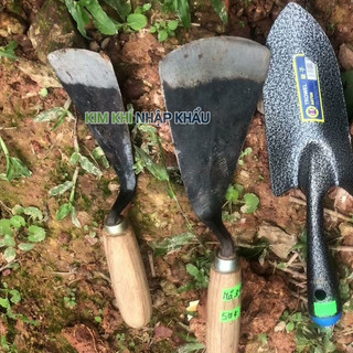 Dầm xới đất, đào đất cán gỗ lưỡi dày - D14
