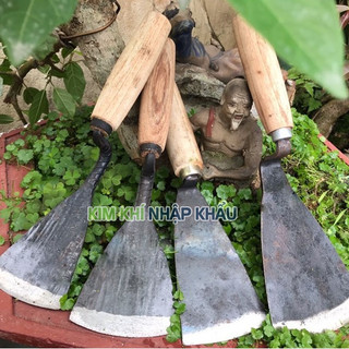 Dầm xới đất, đào đất cán gỗ lưỡi dày - D14