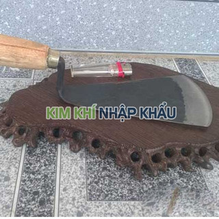 Dầm xới đất, đào đất cán gỗ lưỡi dày - D14