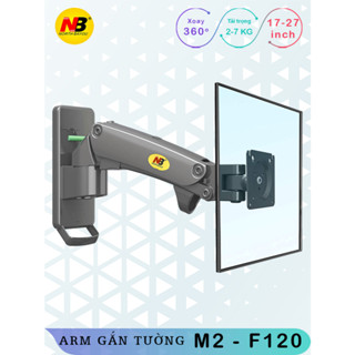F120 F425 F150 Giá Treo Màn hình gắn tường/ Tay treo/Arm màn hình gắn tường/ Lò xo thuỷ lực [Màn Hình 17" - 27"]