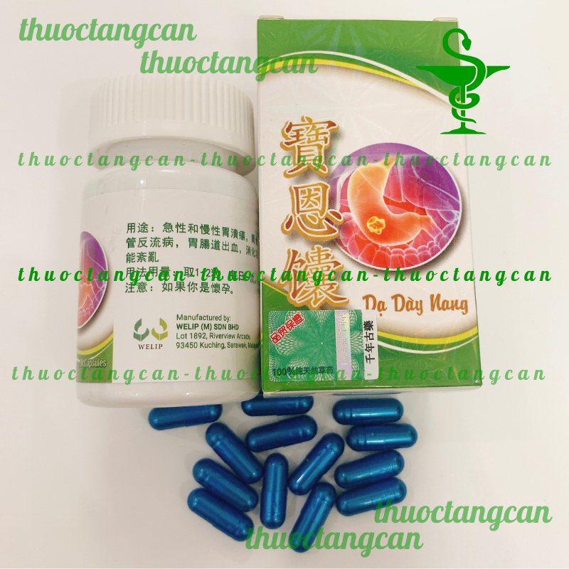 Dạ Dày Nang Malaysia 30 Viên - Hỗ trợ tiêu hoá