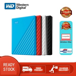 Ổ cứng di động 1TB/2TB/4TB  Western Digital WD HDD My Passport 2.5" USB 3.2 ổ cứng wd