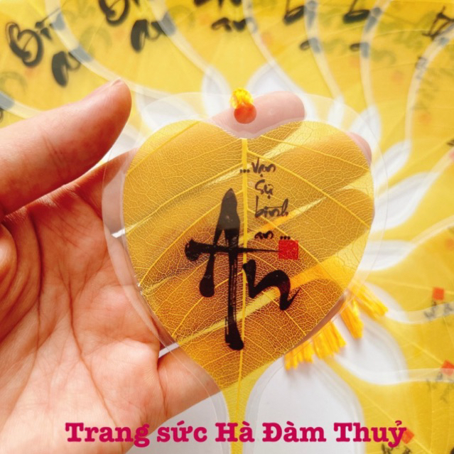 Lá Bồ Đề Thư Pháp
