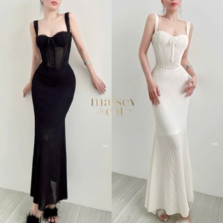   MAISEY 1934  Đầm dự tiệc corset siết eo ôm body – Đầm dáng dài gợi cảm sang trọng 