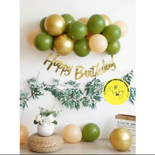 Set Bóng Trang Trí Sinh Nhật Vintage 2108