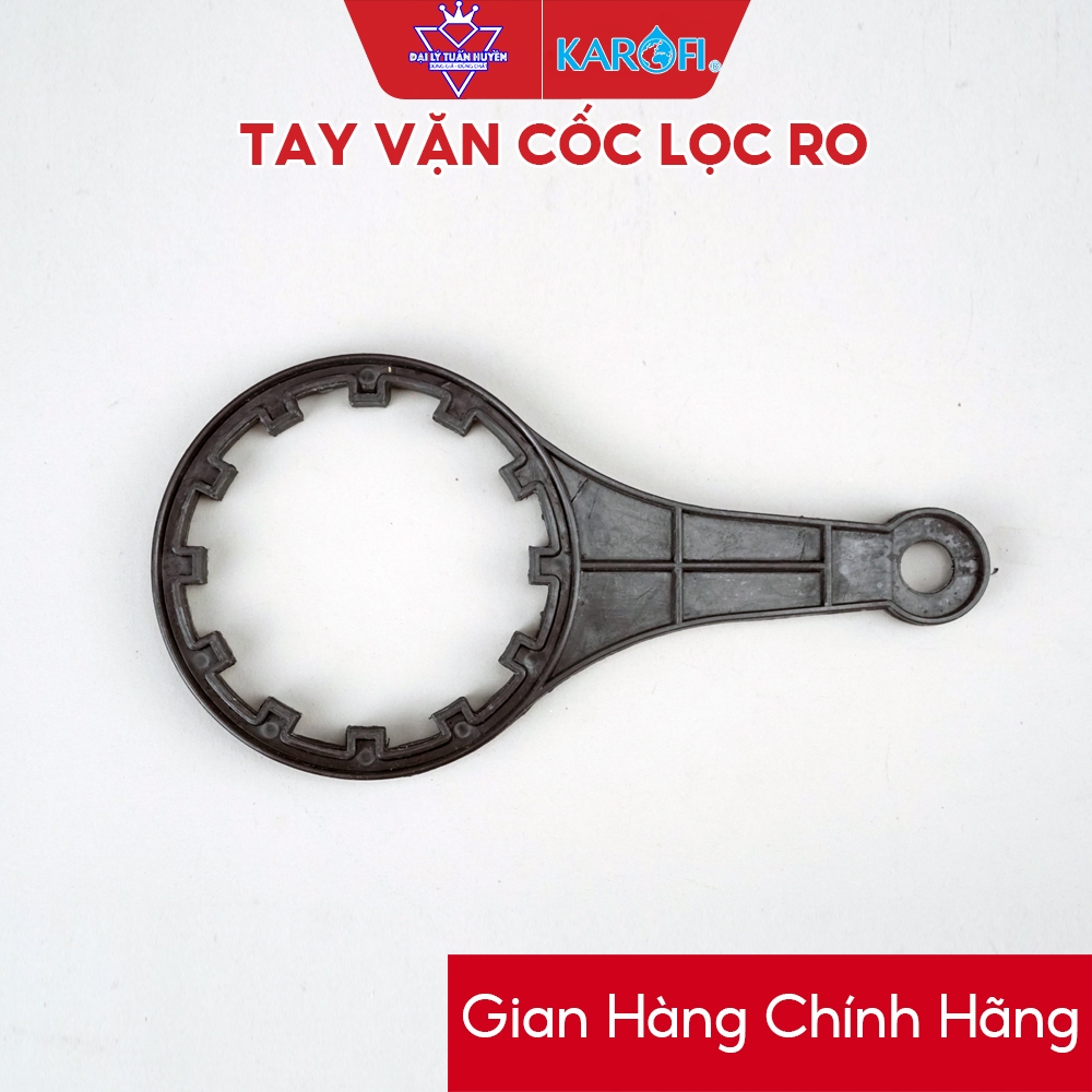 Tay gông vặn cốc lọc RO, tay vặn màng lọc RO Karofi