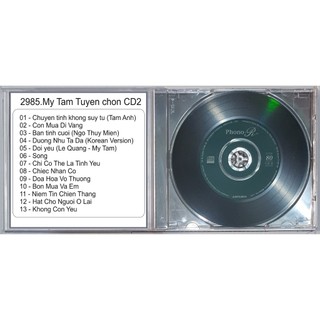 ĐĨA CD 2985.My Tam Tuyen chon CD2
