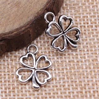 Gói 3-10 mặt cỏ 4 lá làm vòng tay handmade, đồ trang sức DIY