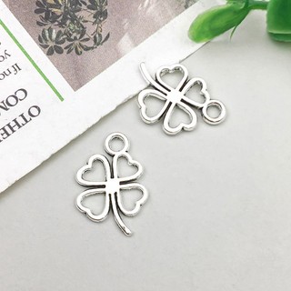 Gói 3-10 mặt cỏ 4 lá làm vòng tay handmade, đồ trang sức DIY