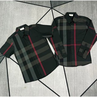 Áo sơ mi nam caro dài tay phối sọc chất vải cotton mềm mịn mẫu mới HOT