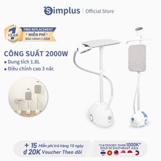 Simplus Bàn Ủi Hơi Nước Đứng Công Suất Lớn 2000W GTJH014 - Bảo Hành 1 Năm 1 Đổi 1