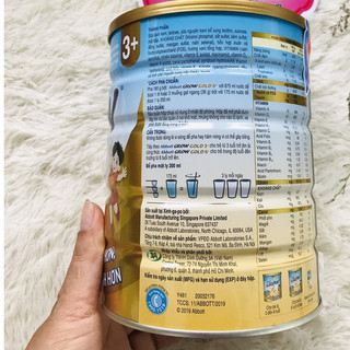 Sữa bột Abbott Grow 3+ Hộp 900g (Từ 3-6 tuổi)