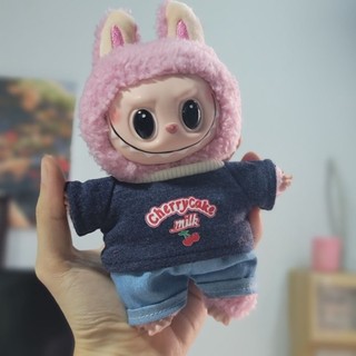 Áo thun cho doll 15cm, 20cm, Baby three macaron, Labubu 17cm ❤