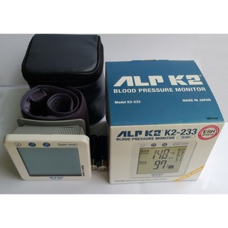 MÁY ĐO HUYẾT ÁP ALPK2 K2-233 { SẢN PHẨM CỦA NGƯỜI NHẬT }