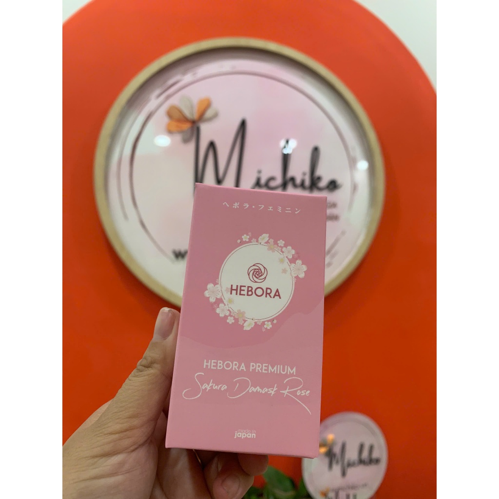 Viên Uống HEBORA Tỏa Hương Thơm Cơ Thể Khử Mùi Cải Thiện Sinh Lý Nữ Chính Hãng Nhật Bản 60 Viên