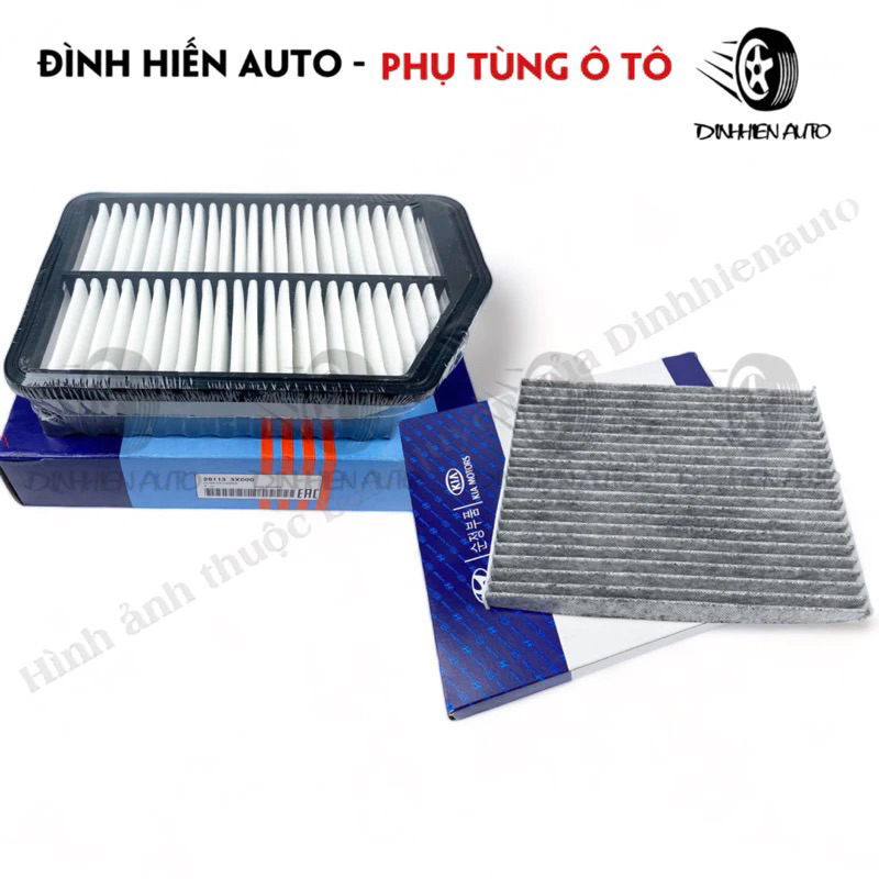 Lọc gió động cơ & lọc điều hoà xe Hyundai/ Kia: Elantra (2011-15), K3 (2012-16) (3X000/ 2E250/2H001)