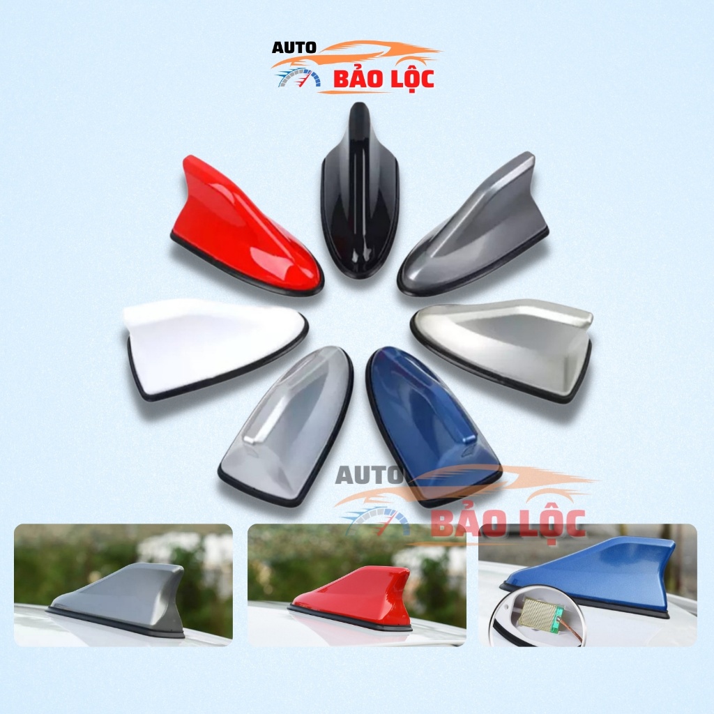 Vây Cá Mập Gắn Xe Ô Tô Có Gioăng Cao Su Chống Nước Nhiều Màu - Auto Bảo Lộc