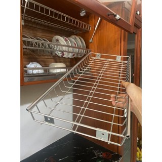 Giá úp bát đĩa lắp tủ bếp inox bán lẻ 1 tầng
