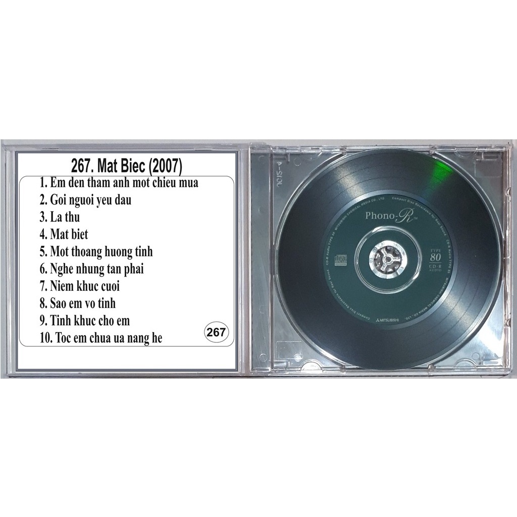 Bộ 6 CD ca sĩ Lệ Quyên ( 267 - 272 )