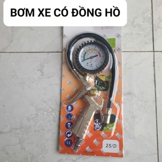 BƠM XE CÓ ĐỒNG HỒ HƠI