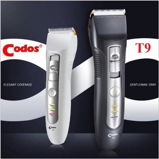 Tông Đơ Cắt Tóc Codos T9 - Mẫu Mới 2020 Màu Đen