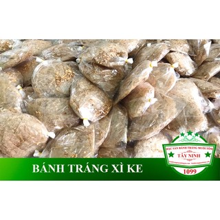 Bánh tráng xike khô muối nhuyễn hành phi (bánh tráng nghệ sĩ)