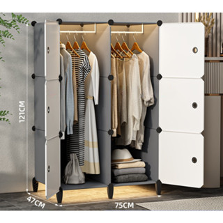 [ MỚI VỀ] TỦ NHỰA LẮP GHÉP THÔNG MINH 6 Ô ĐỂ ĐỒ ĐA NĂNG