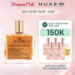 Dầu khô có nhũ Nuxe Huile Prodigieuse Shimmering Dry Oil 50ml