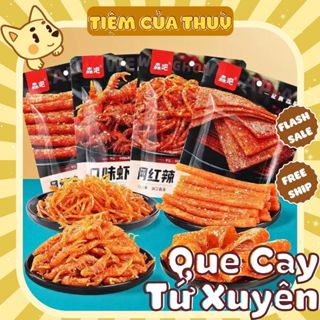  Gói Cay Wanghong Tứ Xuyên  Que Cay Sợi Cay Mix Vị Đồ Ăn Vặt Nội Địa đồ ăn vặt tuổi thơ 