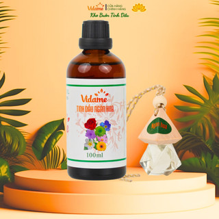  100ML Tinh Dầu Ngàn Hoa VIDAME - Cao cấp, tinh dầu xông thơm phòng, đuổi muỗi, khử mùi