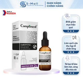 Serum Compliment Salicylic Acid BHA 2% kiềm dầu, giảm mụn, se lỗ chân lông