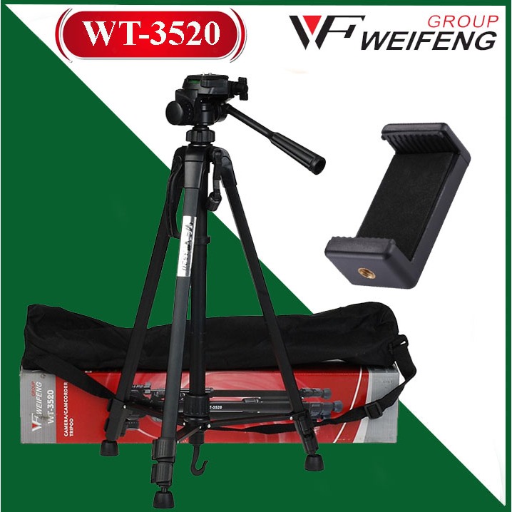 Chân máy ảnh Tripod Weifeng WT-3520