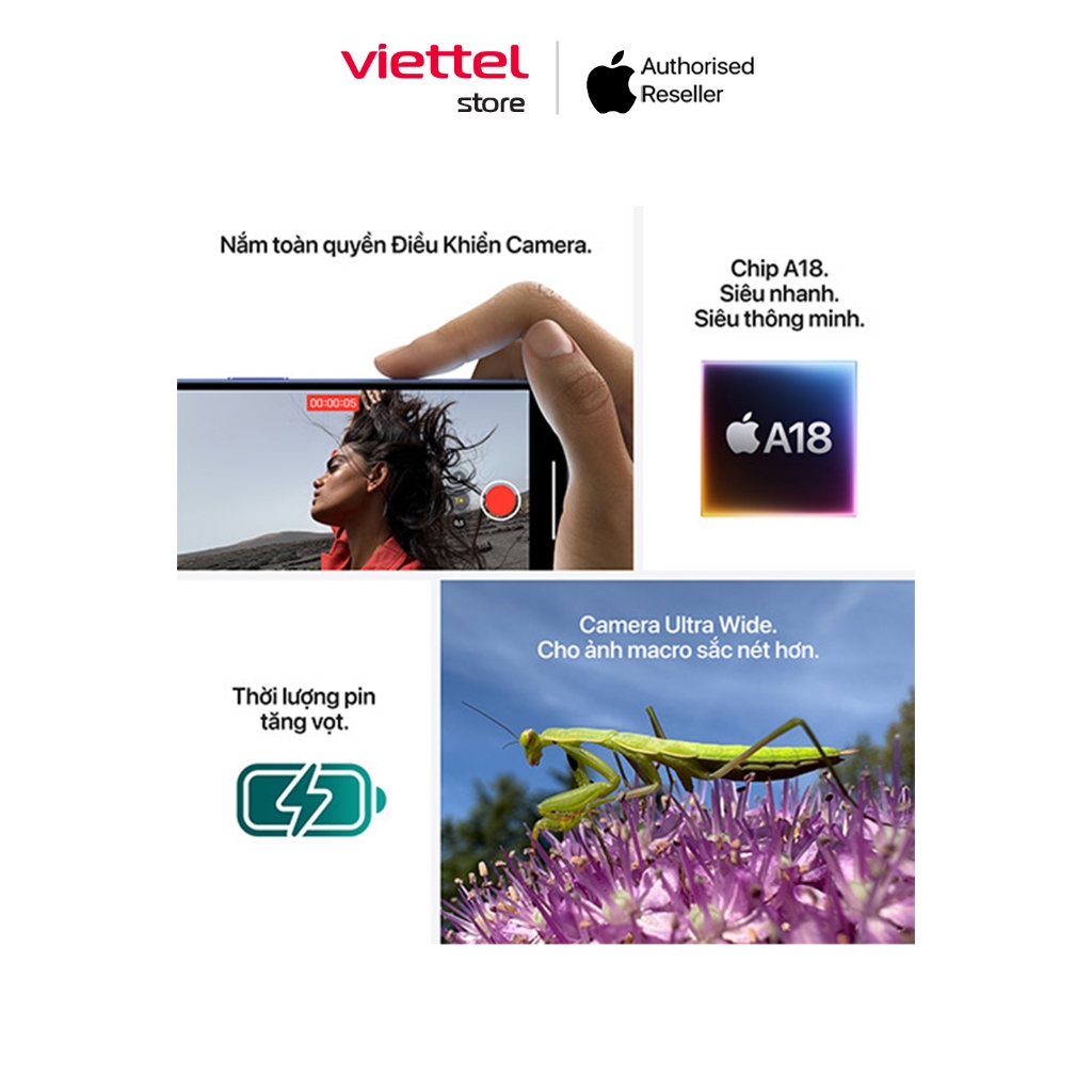 Apple iPhone 16 128GB Chính hãng VN/A | BigBuy360 - bigbuy360.vn