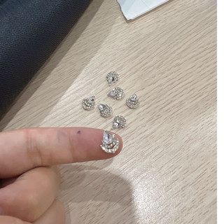 SET 4V mã E48 charm nơ trang trí móng nhé a