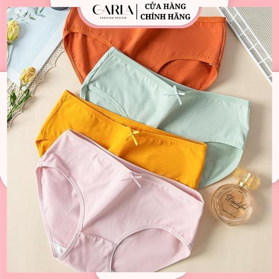 CARLA Quần Lót Đúc su Cotton Basic Cạp Nơ ( 40-65kg) QL31