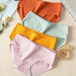 CARLA Quần Lót Đúc su Cotton Basic Cạp Nơ ( 40-65kg) QL31