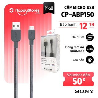 Cáp micro usb sony cp-abp150 chính hãng