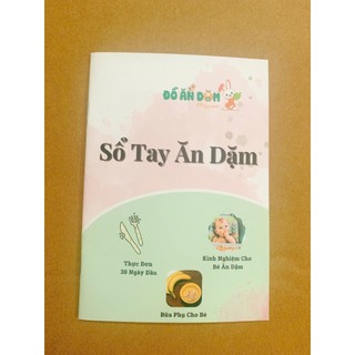 Sổ Tay Ăn Dặm Cho Bé