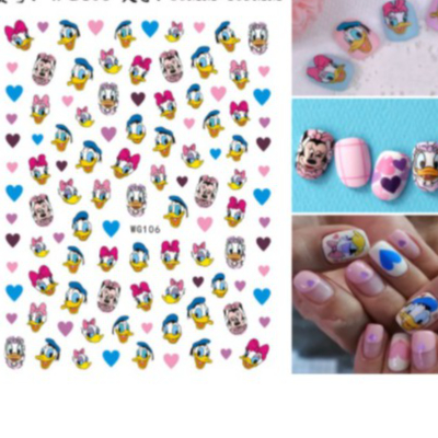 sticker hình vịt donal
