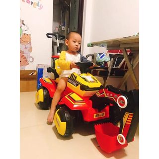 Xe cần cẩu điện cho bé JRT118