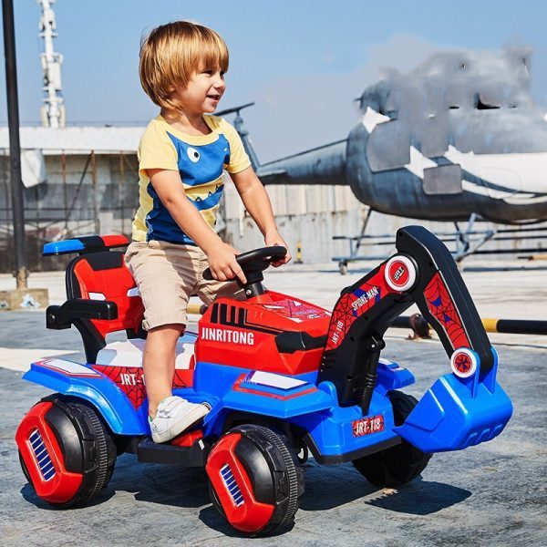 Xe cần cẩu điện cho bé JRT118