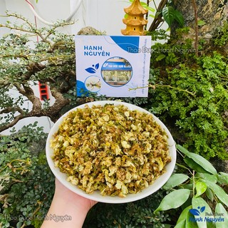 Hoa nhài khô 100g, trà hoa lài, bông nở, dùng pha tràm ướp trà cực thơm - Thảo dược hạnh nguyên