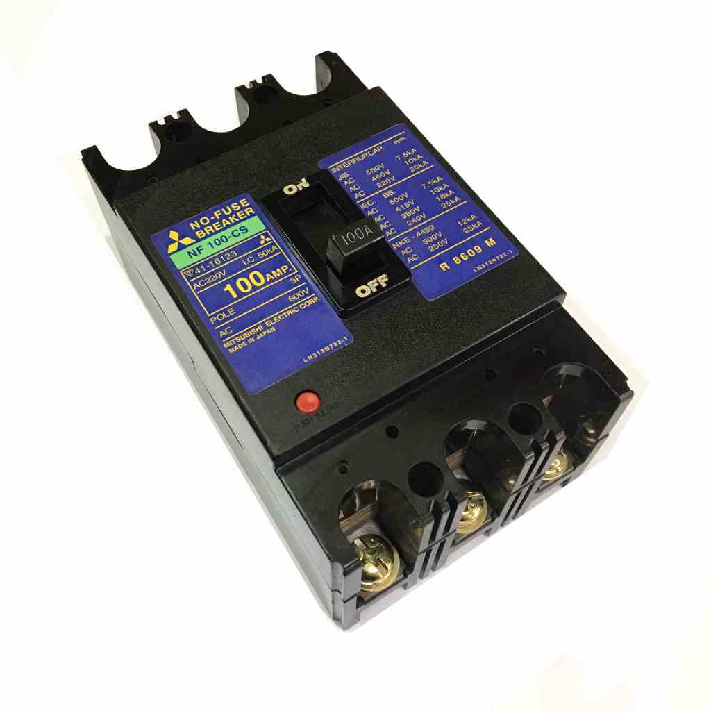 Aptomat 3 Pha, CB 3 Pha Mitsubishi Nội Địa Nhật 100A