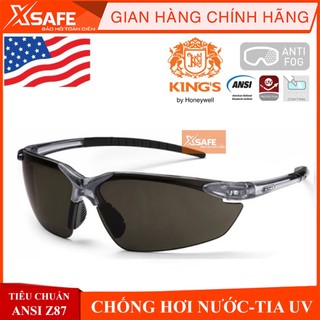 Kính bảo hộ Kings KY712 Kính chống bụi, tia UV, chống trầy xước, đọng sương, bảo vệ mắt, đi xe máy