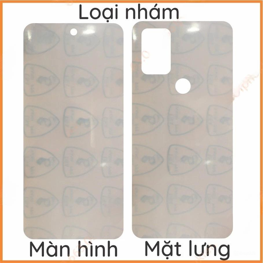 Dán dẻo PPF Bphone a40 a50 a60 loại trong, nhám dành cho màn hình, mặt lưng