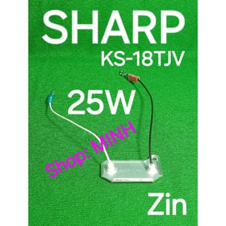 Vỉ hâm nồi cơm điện Sharp KS-18TJV nắp gài zin theo máy – vĩ nhiệt, lá ủ nhiệt 25W nồi cơm điện