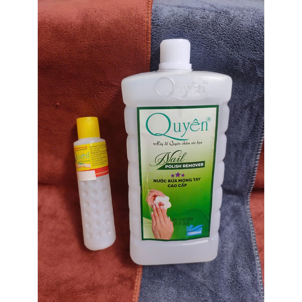Nước rửa móng tay chân Quyên