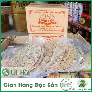  Kẹo Cu Đơ Hà Tĩnh Loại Đặc Biệt HỘP GIẤY 5 Miếng Khoảng 850gr Dẻo Ngon Nhiều Mè - Út Hà Đặc Sản 